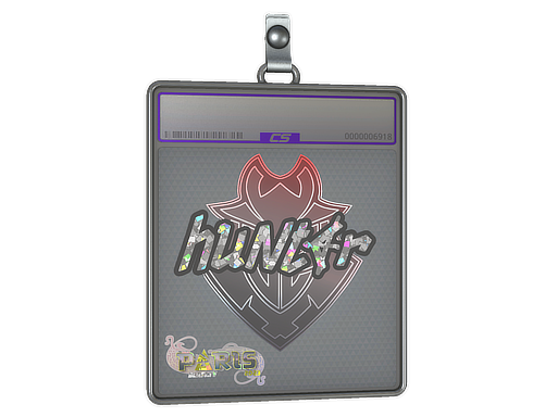 Sticker Slab huNter- Glitter Paris 2023