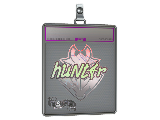 Sticker Slab huNter- Holo Paris 2023