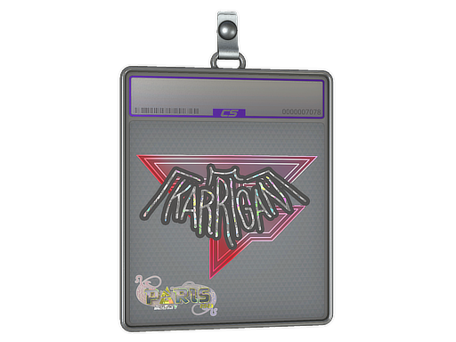 Sticker Slab karrigan Glitter Paris 2023