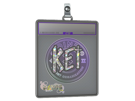 Sticker Slab KEi Glitter Paris 2023