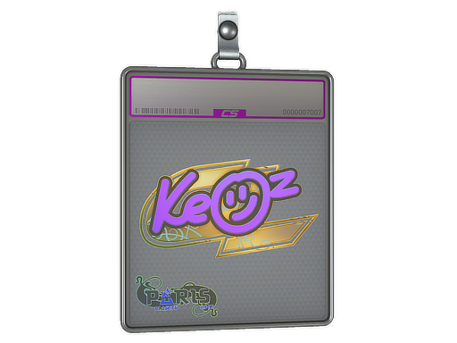 Sticker Slab Keoz Holo Paris 2023