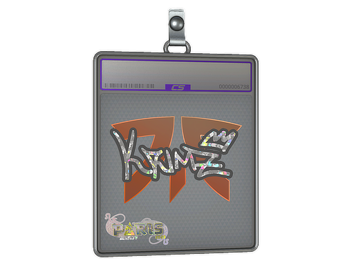 Sticker Slab KRIMZ Glitter Paris 2023