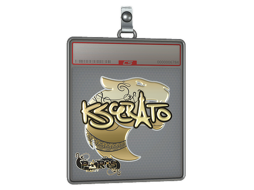 Sticker Slab KSCERATO Gold Paris 2023