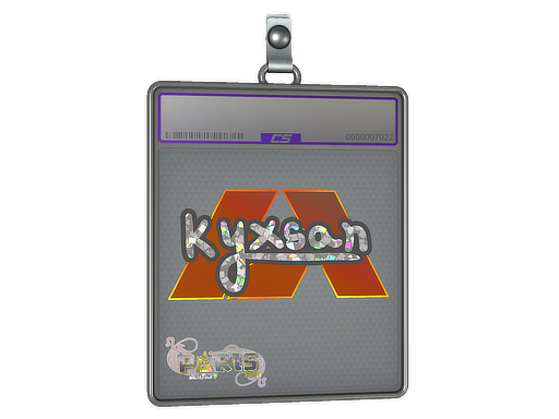 Sticker Slab kyxsan Glitter Paris 2023