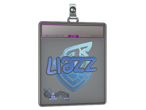 Sticker Slab Liazz Holo Paris 2023