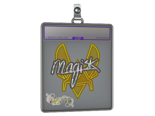 Sticker Slab Magisk Glitter Paris 2023