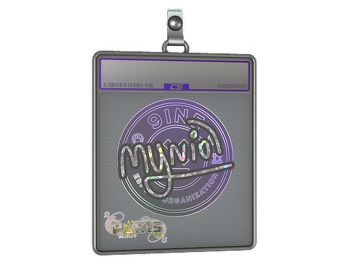 Sticker Slab mynio Glitter Paris 2023