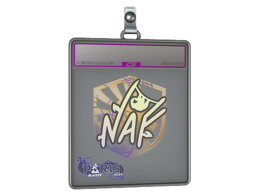 Sticker Slab NAF Holo Paris 2023