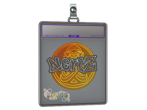 Sticker Slab NertZ Glitter Paris 2023