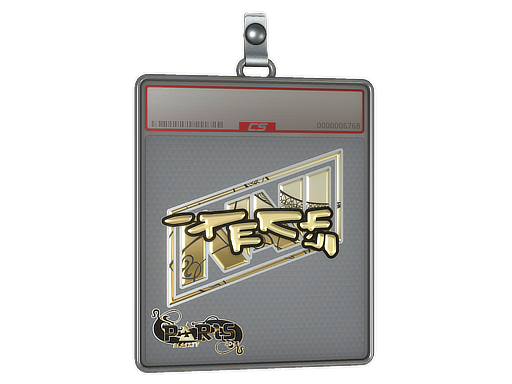 Sticker Slab Perfecto Gold Paris 2023