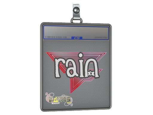 Sticker Slab rain Paris 2023