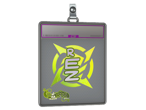 Sticker Slab REZ Holo Paris 2023