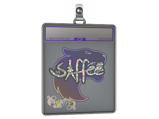 Sticker Slab saffee Glitter Paris 2023