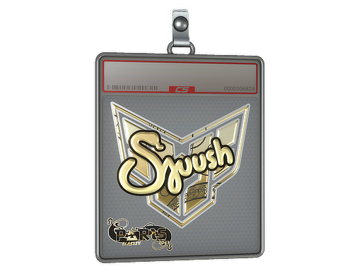 Sticker Slab sjuush Gold Paris 2023