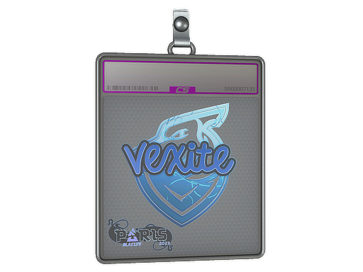 Sticker Slab vexite Holo Paris 2023
