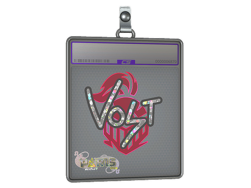 Sticker Slab volt Glitter Paris 2023