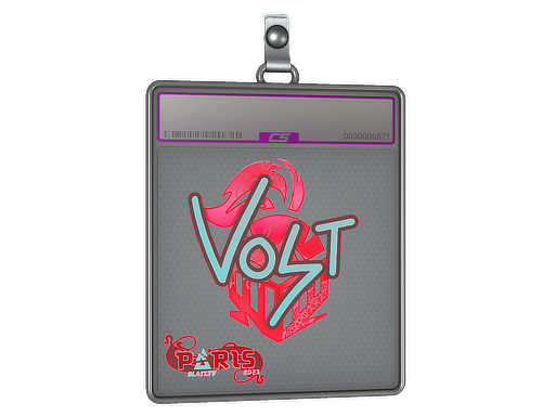 Sticker Slab volt Holo Paris 2023