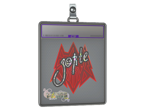 Sticker Slab zorte Glitter Paris 2023