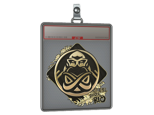 Sticker Slab ENCE Gold Rio 2022