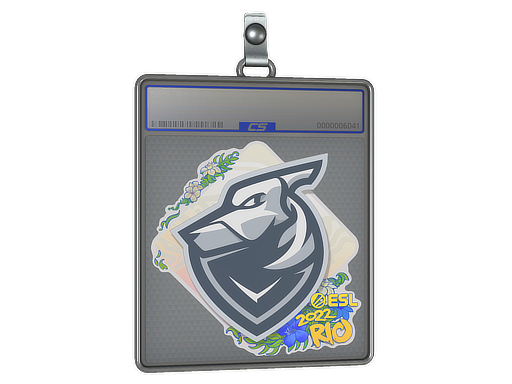 Sticker Slab Grayhound Gaming Rio 2022