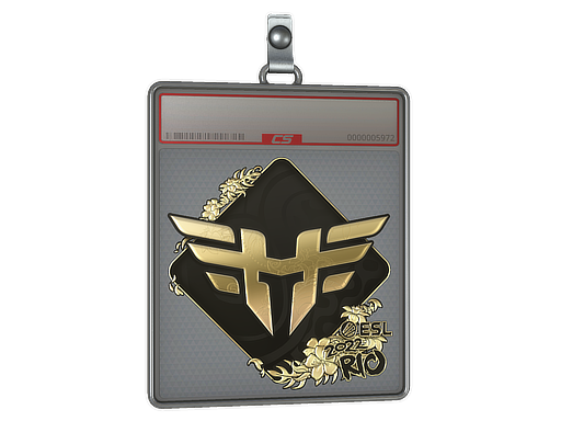 Sticker Slab Heroic Gold Rio 2022