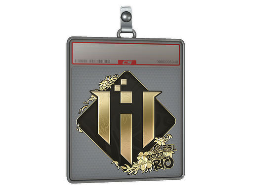 Sticker Slab IHC Esports Gold Rio 2022