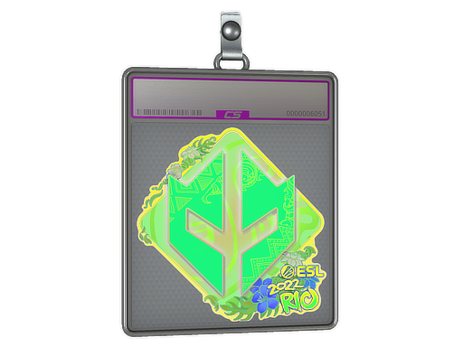 Sticker Slab Imperial Esports Holo Rio 2022