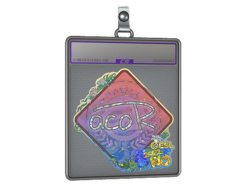 Sticker Slab acoR Glitter Rio 2022