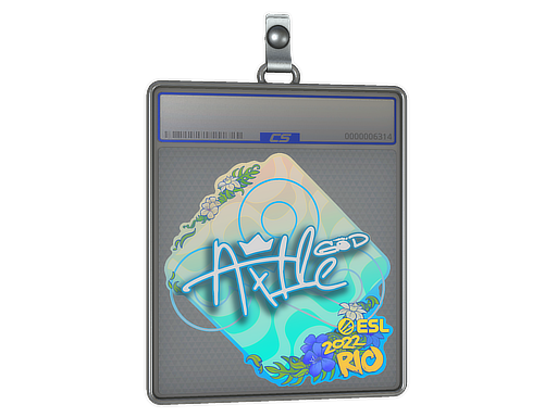 Sticker Slab Ax1Le Rio 2022