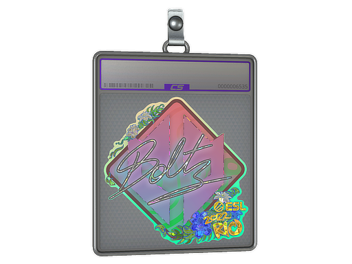 Sticker Slab boltz Glitter Rio 2022