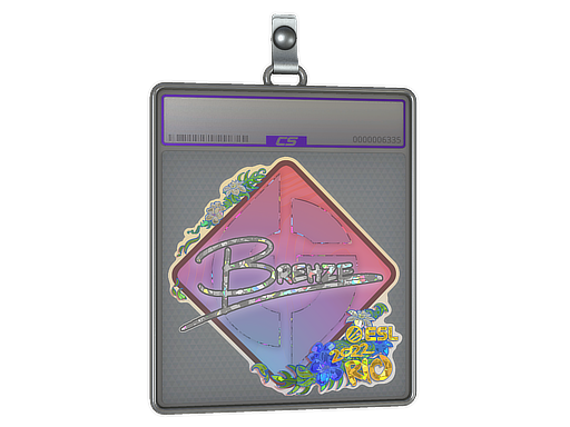 Sticker Slab Brehze Glitter Rio 2022