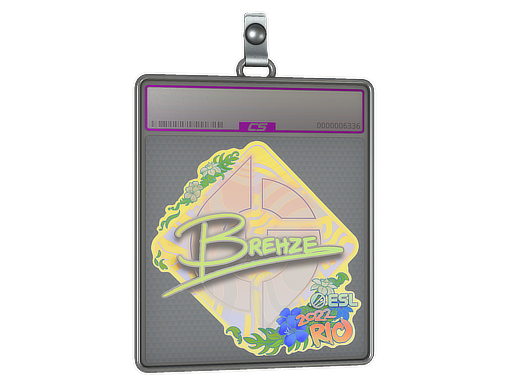 Sticker Slab Brehze Holo Rio 2022