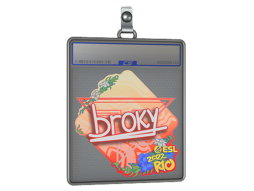 Sticker Slab broky Rio 2022