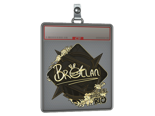 Sticker Slab Brollan Gold Rio 2022