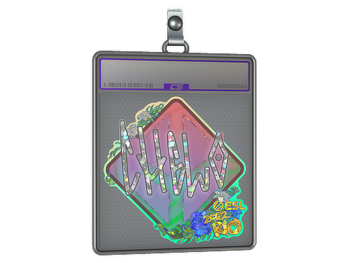 Sticker Slab chelo Glitter Rio 2022