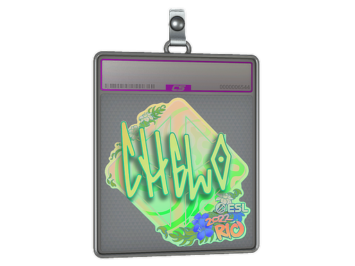 Sticker Slab chelo Holo Rio 2022