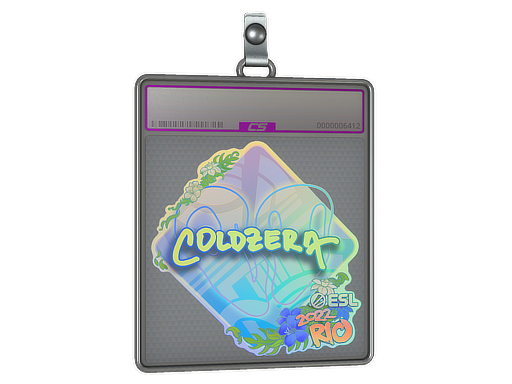 Sticker Slab coldzera Holo Rio 2022