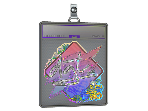 Sticker Slab dgt Glitter Rio 2022