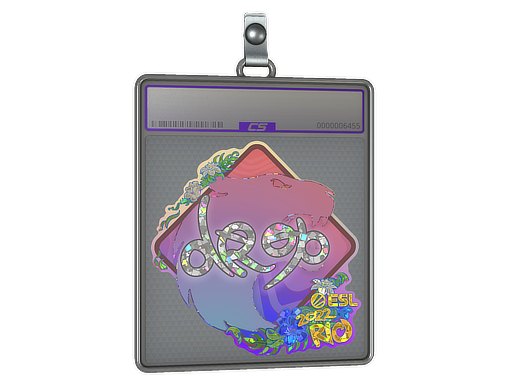 Sticker Slab drop Glitter Rio 2022