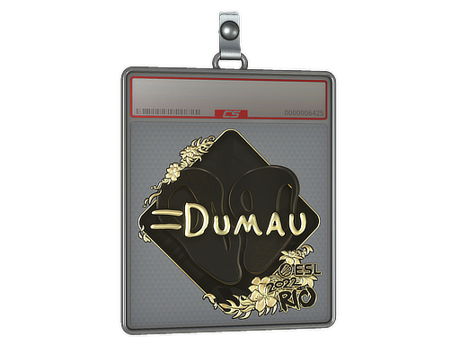 Sticker Slab dumau Gold Rio 2022