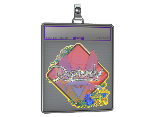 Sticker Slab dupreeh Glitter Rio 2022