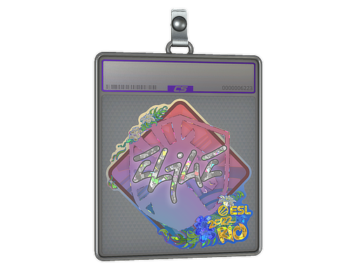 Sticker Slab EliGE Glitter Rio 2022