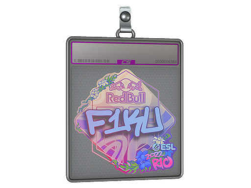 Sticker Slab F1KU Holo Rio 2022
