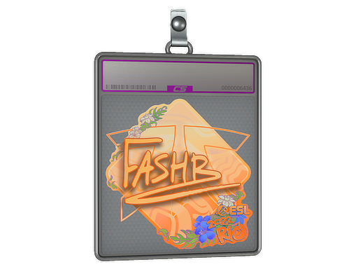 Sticker Slab FASHR Holo Rio 2022