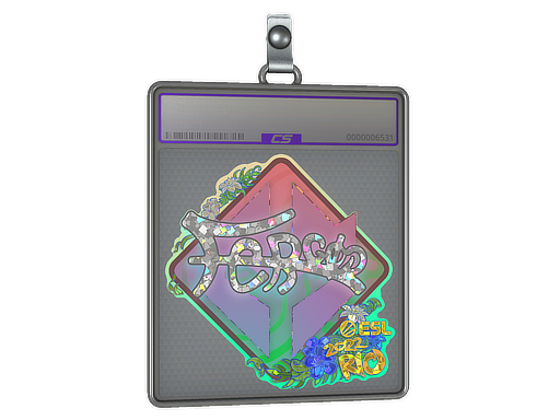 Sticker Slab fer Glitter Rio 2022