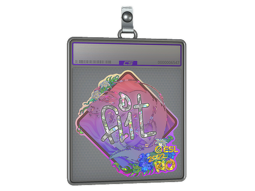 Sticker Slab FL1T Glitter Rio 2022