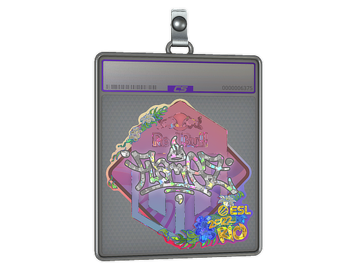 Sticker Slab FlameZ Glitter Rio 2022