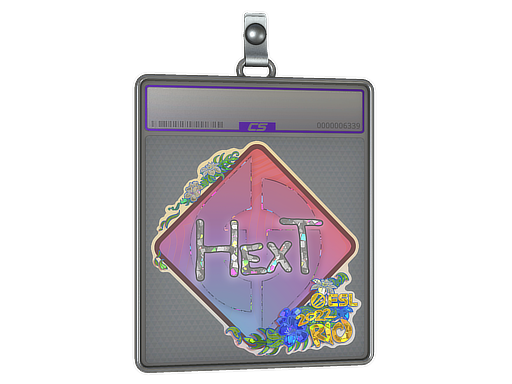 Sticker Slab HexT Glitter Rio 2022