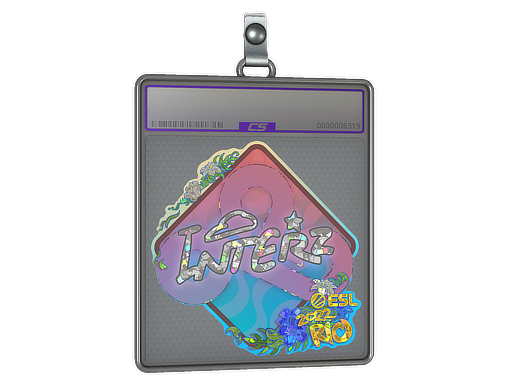 Sticker Slab interz Glitter Rio 2022