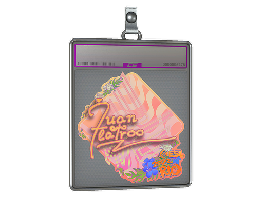 Sticker Slab juanflatroo Holo Rio 2022